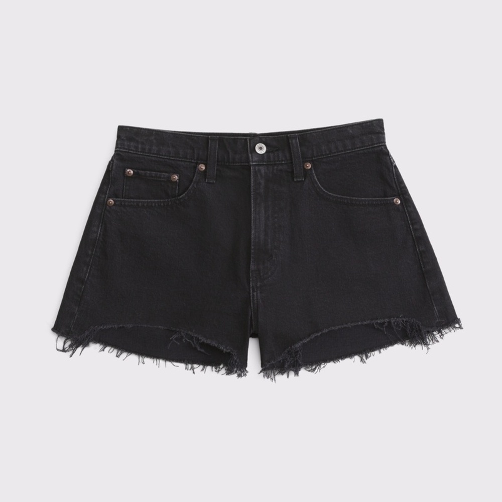 Abercrombie & Fitch The Mom Short High Rise